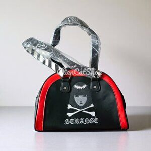 **NEW** Stay Distant Bowler Bag Dolls Kill x Emily The Strange